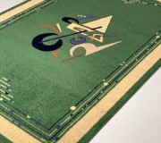Synthetic carpet FRISE F3043A GREEN - высокое качество по лучшей цене в Украине.