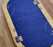 Synthetic carpet FRISE F3127A BLUE - высокое качество по лучшей цене в Украине.