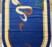 Synthetic carpet FRISE F5247A BLUE - высокое качество по лучшей цене в Украине.