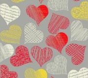 Килим Kolibri (Колібрі) 11467/190 сердечки - высокое качество по лучшей цене в Украине.