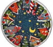 Килим Різдво, Новий Рік Kolibri (Колібрі) 11503/140 - высокое качество по лучшей цене в Украине.