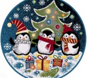 Килим Рыздво Новий Рік Kolibri (Колібрі) 11504/140 - высокое качество по лучшей цене в Украине.