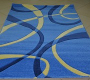 Синтетический ковер Legenda 0353 формула синий - высокое качество по лучшей цене в Украине.