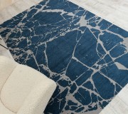 Синтетичний килим LOTUS 114211 blue - высокое качество по лучшей цене в Украине.