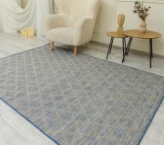 Безворсовий килим MULTI PLUS 7402 raw blue - высокое качество по лучшей цене в Украине.
