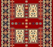Иранский ковер Pazirik Qashqai D.Red - высокое качество по лучшей цене в Украине.