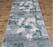 Синтетична килимова доріжка LUXURY 06047B BEIGE / L.TURQUOISE - высокое качество по лучшей цене в Украине.