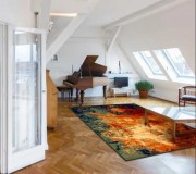 Шерстяний килим Omega Mia Red - высокое качество по лучшей цене в Украине.