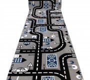 Child runner carpet PETIT CITY grey - высокое качество по лучшей цене в Украине.