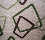 Синтетическая ковровая дорожка KIWI 02589A D.Green/D.Brown - высокое качество по лучшей цене в Украине.