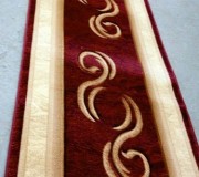 Синтетическая ковровая дорожка Liliya 0517 бордо - высокое качество по лучшей цене в Украине.