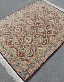 Іранський килим Diba Carpet Fakhr d.brown - высокое качество по лучшей цене в Украине.