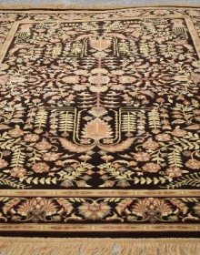 Иранский ковер Diba Carpet Farahan Dark Brown - высокое качество по лучшей цене в Украине.