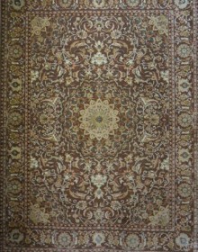 Иранский ковер Diba Carpet Isfahan l.brown - высокое качество по лучшей цене в Украине.