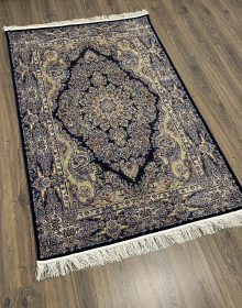 Високощільний килим SILK 5156A Navy - высокое качество по лучшей цене в Украине.