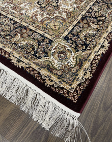Високощільний килим SILK 5158B BURGUNDY - высокое качество по лучшей цене в Украине.
