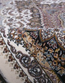 Persian carpet Kashan 774-C cream - высокое качество по лучшей цене в Украине.