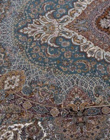 Persian carpet Kashan 774-LBL blue - высокое качество по лучшей цене в Украине.