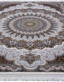 Persian carpet Kashan 804-C cream - высокое качество по лучшей цене в Украине.