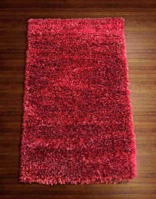 Високоворсный килим Kelebek S000K Red - высокое качество по лучшей цене в Украине.