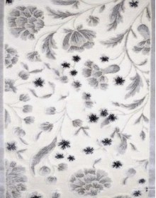 Акриловий килим Lalee Ambiente 800 white-silver - высокое качество по лучшей цене в Украине.