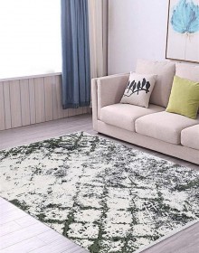 Акриловий килим ARLES AS05D CREAM-GREEN - высокое качество по лучшей цене в Украине.