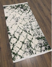 Акриловий килим ARLES AS05D CREAM-GREEN - высокое качество по лучшей цене в Украине.