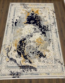 Акриловий килим ARLES AS19C GREY-L-BLUE - высокое качество по лучшей цене в Украине.