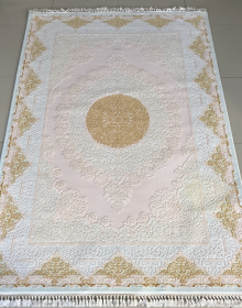 Акриловий килим Diora 3528A B.Beige / L.Gold - высокое качество по лучшей цене в Украине.