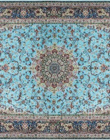 Persian carpet Farsi 89-TBL Turquoise Blue - высокое качество по лучшей цене в Украине.