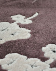 Акриловий килим Florya 0007b lila - высокое качество по лучшей цене в Украине.