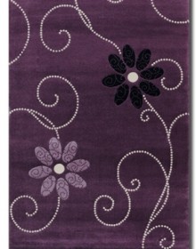 Акриловий килим Florya 0029 lila - высокое качество по лучшей цене в Украине.