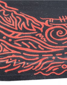 Акриловий килим Florya 0069 siyah - высокое качество по лучшей цене в Украине.