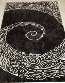 Акриловий килим Florya 0069JO brown (caramel-crem) - высокое качество по лучшей цене в Украине.