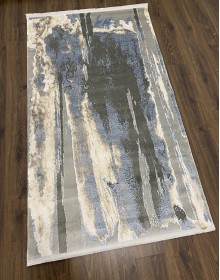 Бавовняний килим GIRIT GR16C , GREY BLUE - высокое качество по лучшей цене в Украине.