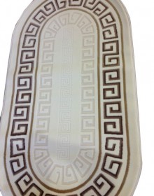 Акриловий килим Istanbul 8076 cream-brown - высокое качество по лучшей цене в Украине.