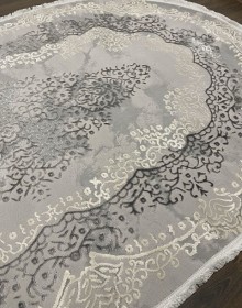 Synthetic carpet Almaata AM02B grey - высокое качество по лучшей цене в Украине.