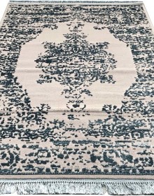 Акриловий килим Manyas P0917 L.Grey-Blue - высокое качество по лучшей цене в Украине.