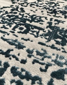 Акриловий килим Manyas P0917 L.Grey-Blue - высокое качество по лучшей цене в Украине.