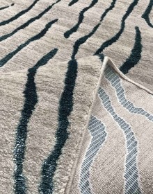 Акриловий килим Manyas W1703 L.Grey-Blue - высокое качество по лучшей цене в Украине.