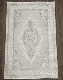 Акриловий килим NOOR A4026A Cream/Mink - высокое качество по лучшей цене в Украине.