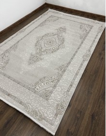 Акриловий килим NOOR A4026A Cream/Mink - высокое качество по лучшей цене в Украине.