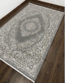 Акриловий килим NOOR A4027B Cream/Mink  - высокое качество по лучшей цене в Украине.