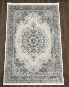 Акриловий килим NOOR A4033A Cream/Blue - высокое качество по лучшей цене в Украине.