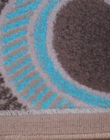 Акриловий килим Paris 0052 cream-turquise - высокое качество по лучшей цене в Украине.