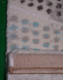 Акриловий килим Paris 0241 cream-turquise - высокое качество по лучшей цене в Украине.