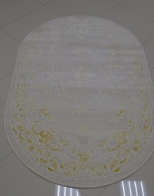 Акриловий килим Premium 1658T yellow-cream - высокое качество по лучшей цене в Украине.