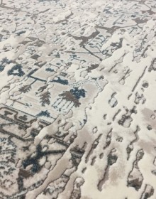 Акриловий килим Sahra 0167A White-Blue - высокое качество по лучшей цене в Украине.