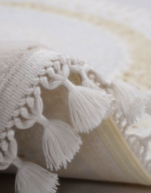 Акриловий килим Sanat Deluks 6970 KREM - высокое качество по лучшей цене в Украине.