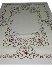 Акриловий килим Simirna 0036A ekru-L.brown - высокое качество по лучшей цене в Украине.